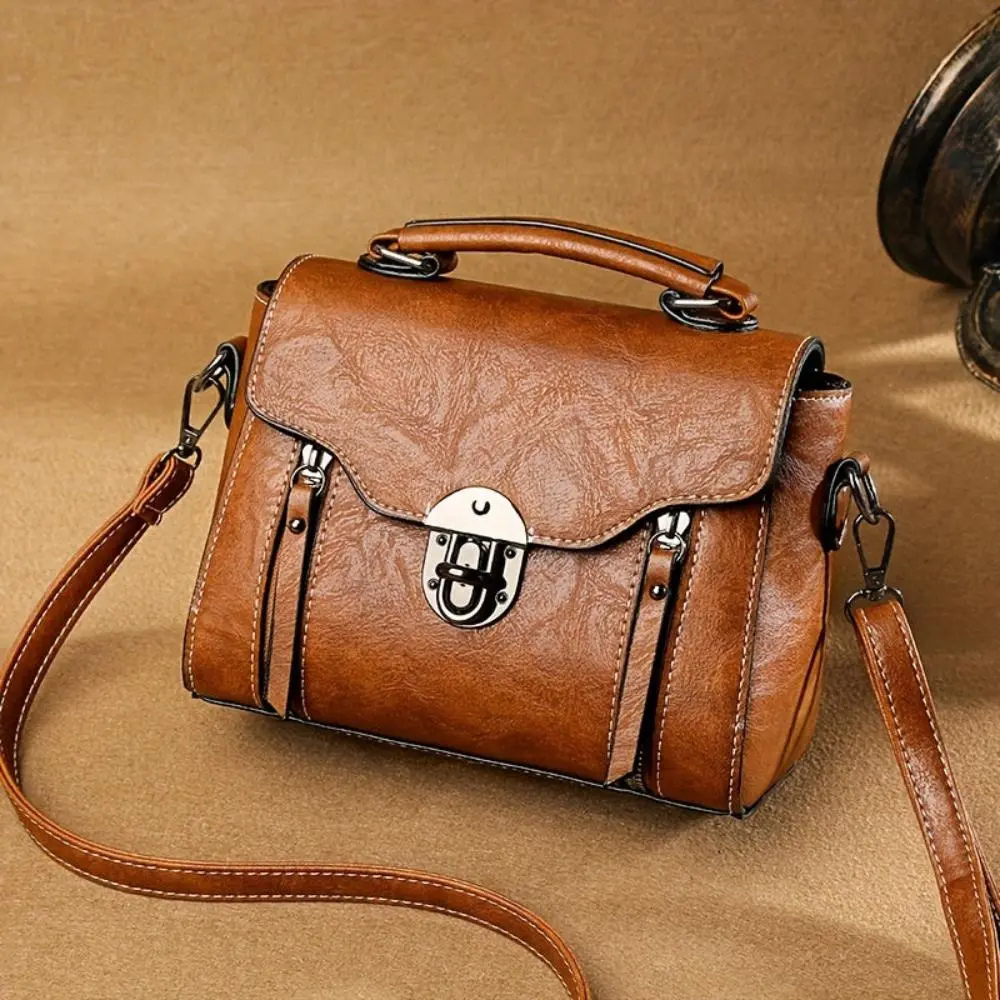 Vintage Klapphandtasche