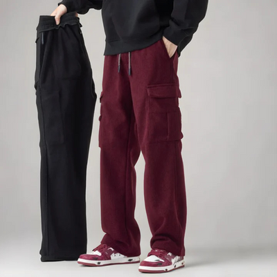 Komfort-Cargo-Sweatpants