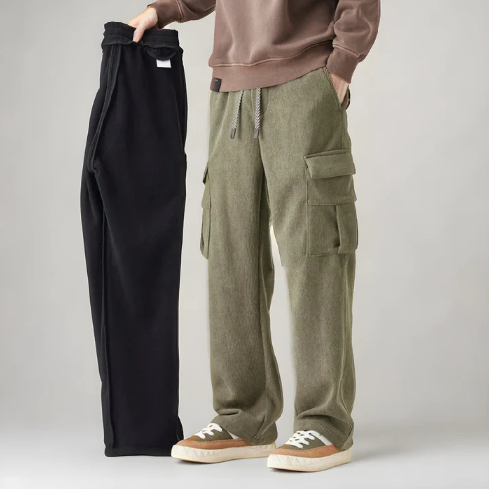 Komfort-Cargo-Sweatpants