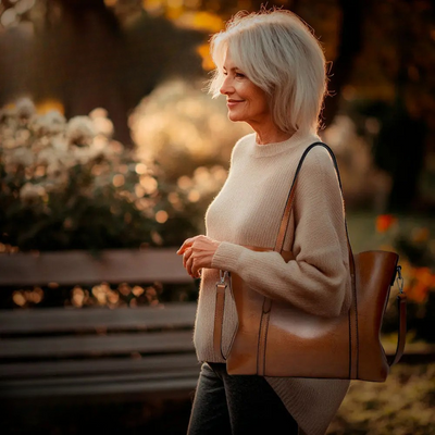 Klassische Eleganz Schultertasche