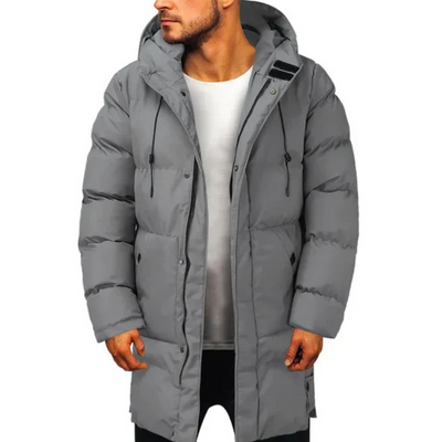 Baumwoll-Parka mit Kapuze für Männer