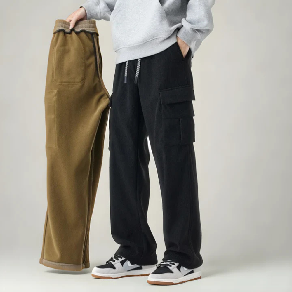 Komfort-Cargo-Sweatpants