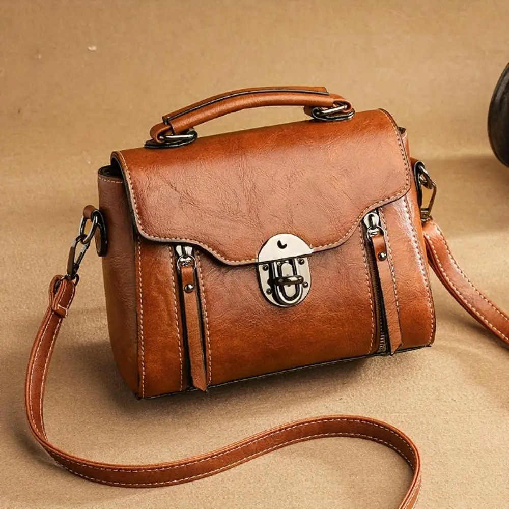 Vintage Klapphandtasche