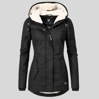 Freja – Lange Wasserdichte Winterjacke