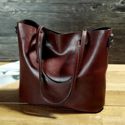 Vintage PU-Leder-Handtasche