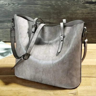 Vintage PU-Leder-Handtasche