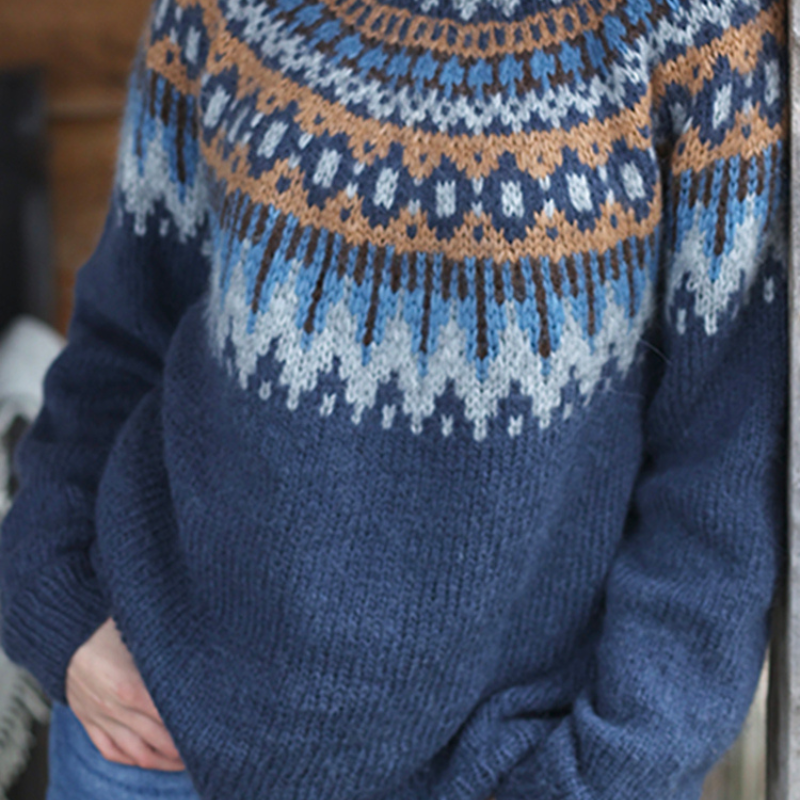 Weicher Winterpullover