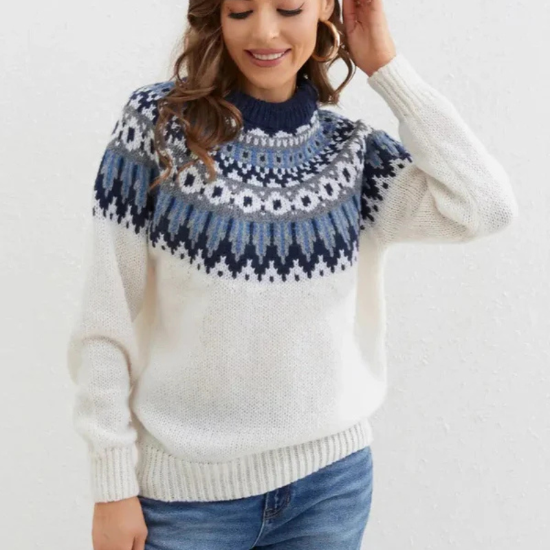 Weicher Winterpullover